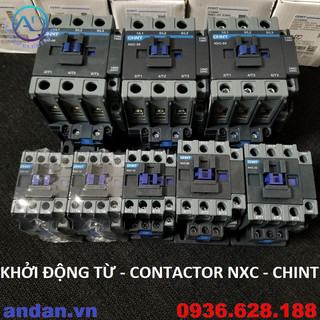 Khởi động từ chint 9a 12a 18a 25a 32a - contactor nxc-09 ncx-12 nxc-18 nxc-25 nxc-32