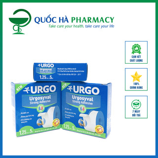 Băng keo lụa có độ dính cao Urgosyval và - Quốc Hà Pharmacy
