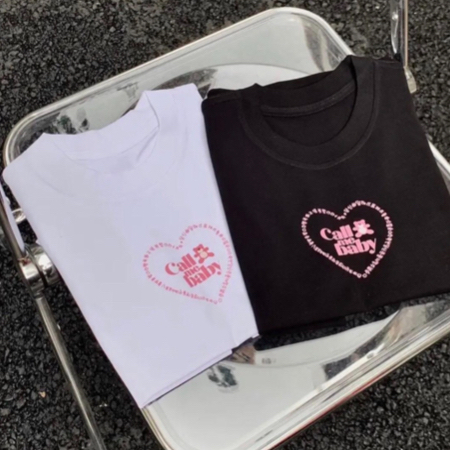 Áo thun Baby Tee chất cotton "Call me baby" đáng yêu, Áo phông tay ngắn hot trend style Hàn Quốc giá rẻ - SOHA.TEE