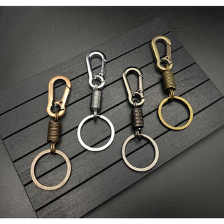 Móc khóa bầu lò xo  - phụ kiện làm đồ da handmade