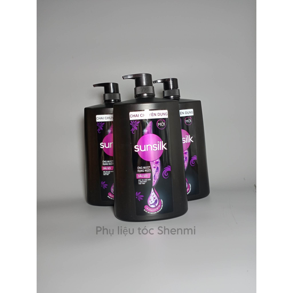 Dầu gội Sunsilk 1,4kg và 450g làm sạch và mềm mượt tóc gấp 5 lần, cho mái tóc ngát hương suốt 48h