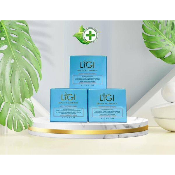 ✅CHÍNH HÃNG LIGI Bộ Kem Làm Trắng Sáng Da Mờ Tàn Nhang TẶNG 10 gói mặt nạ phục hồi LiGi