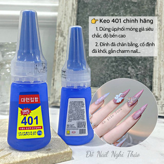 Keo 401 gắn móng siêu chắc 20g Nghi Thảo