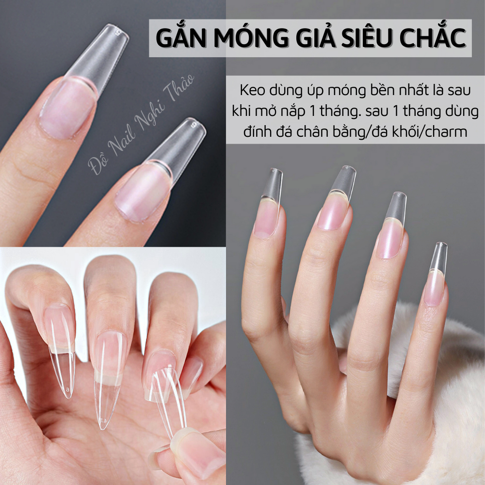 Keo 401 gắn móng siêu chắc 20g JELIVA