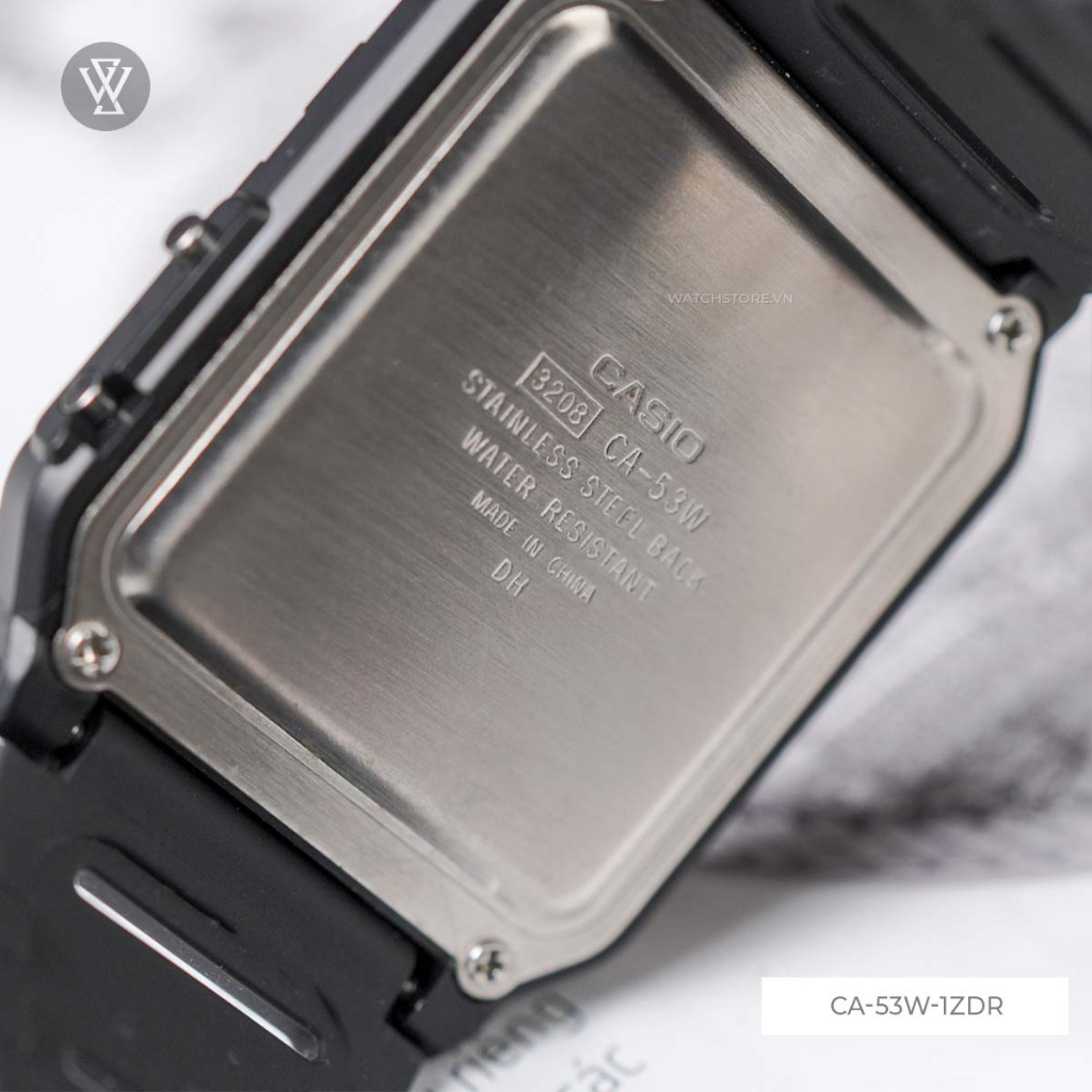 Casio WATCHSTORE CA-53W-1ZDR - Đồng Hồ Nam - Điện Tử - Kính Nhựa - Bảo Hành 5 Năm - Chính Hãng 100%