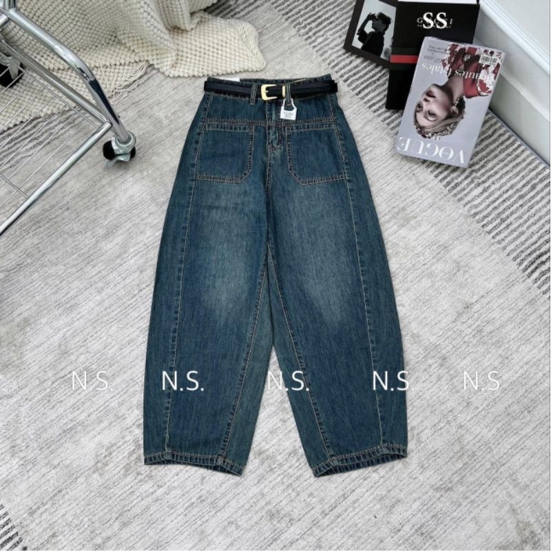 Baggy jean dáng ngắn