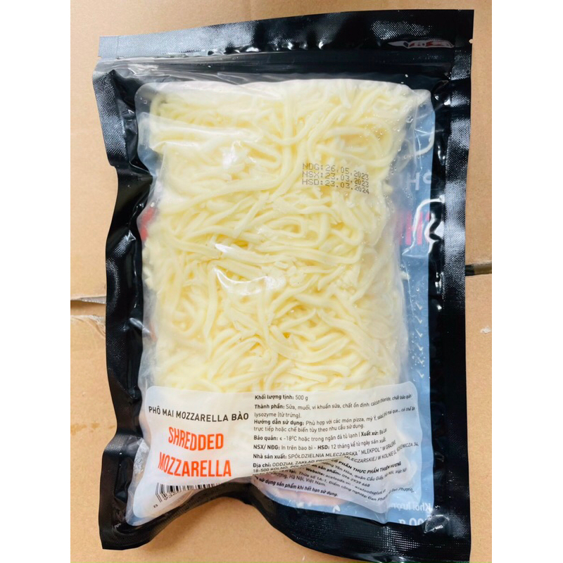 Phô mai bào sợi ACE Mozzarella -Giao Hàng Hà Nội