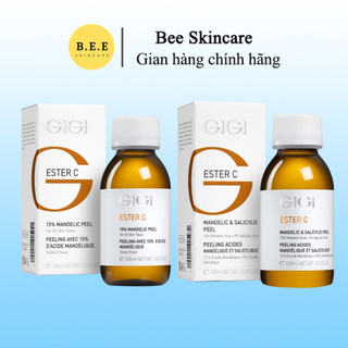  Peel da GiGi Ester C Mandelic 15%   13% + Salicylic 2% làm sáng và căng bóng da Bee Skincare 