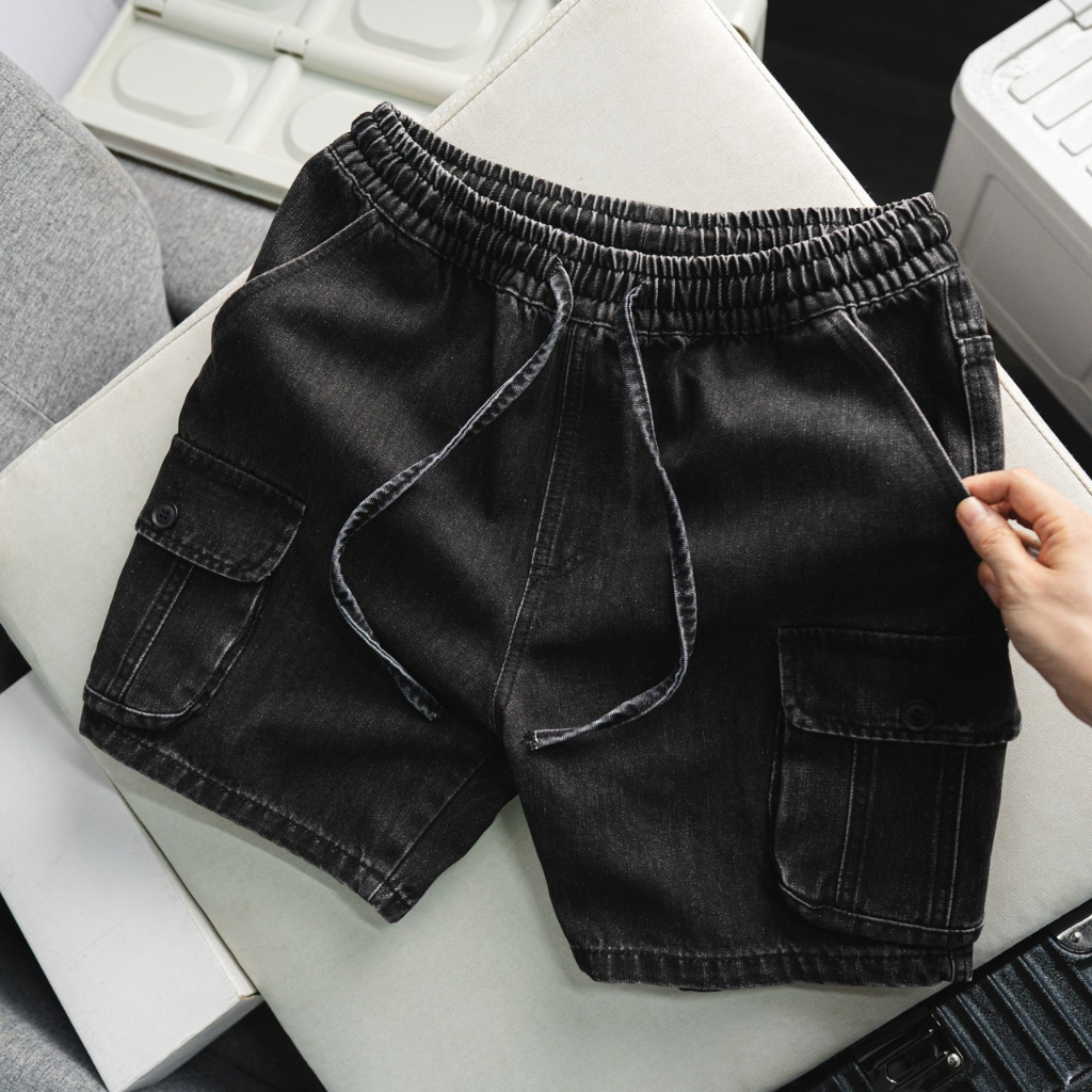 QUẦN SHORT JEAN TÚI HỘP KAF MAN VNXK VẢI DƯ HÃNG SIÊU XỊN