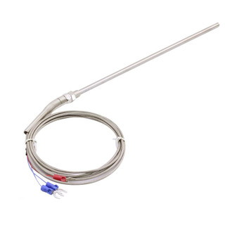 Cảm Biến Nhiệt Độ Kiểu PT100 M8 Đầu Dò 20cm Ba Dây Cáp 2m