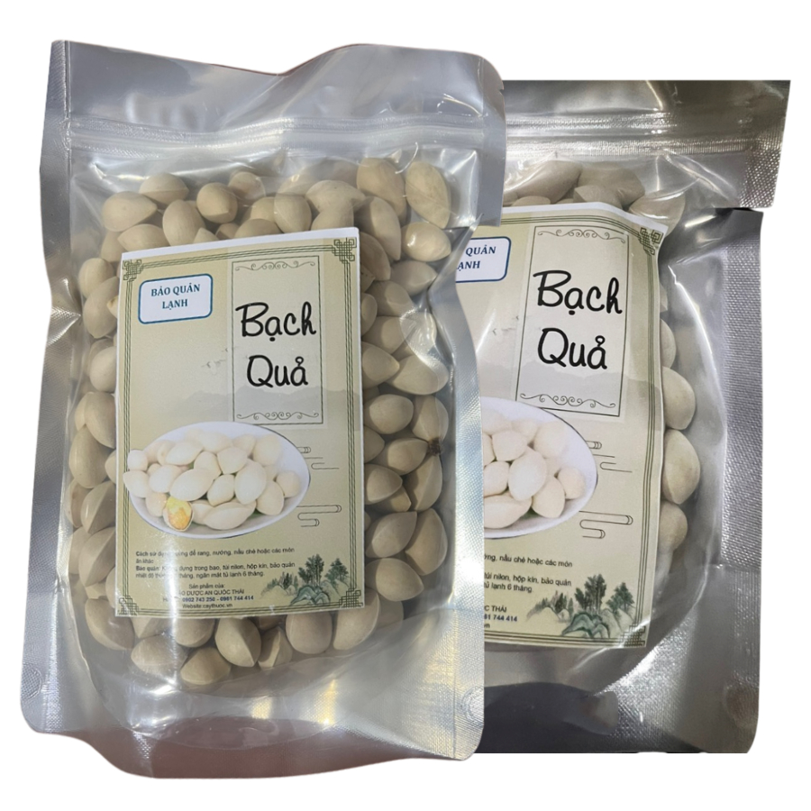 Bạch Quả Tươi Nguyên Vỏ  Hạt To, Nấu Chè - Chưng Yến Bồi Bổ, Tốt Trí Não