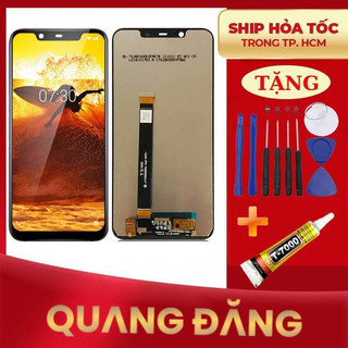 Bộ màn hình nokia 7.1p /x7 /8.1 tặng keo dán và bộ sửa 9 món