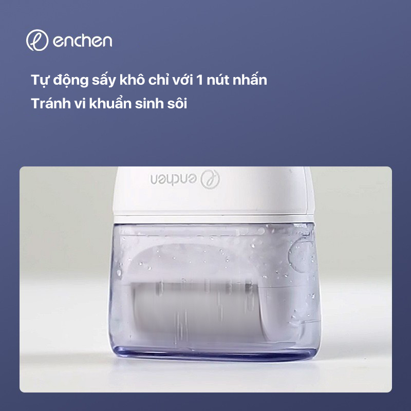 Máy tẩy vết chai chân Enchen Rock chà và làm mịn chăm sóc gót chân