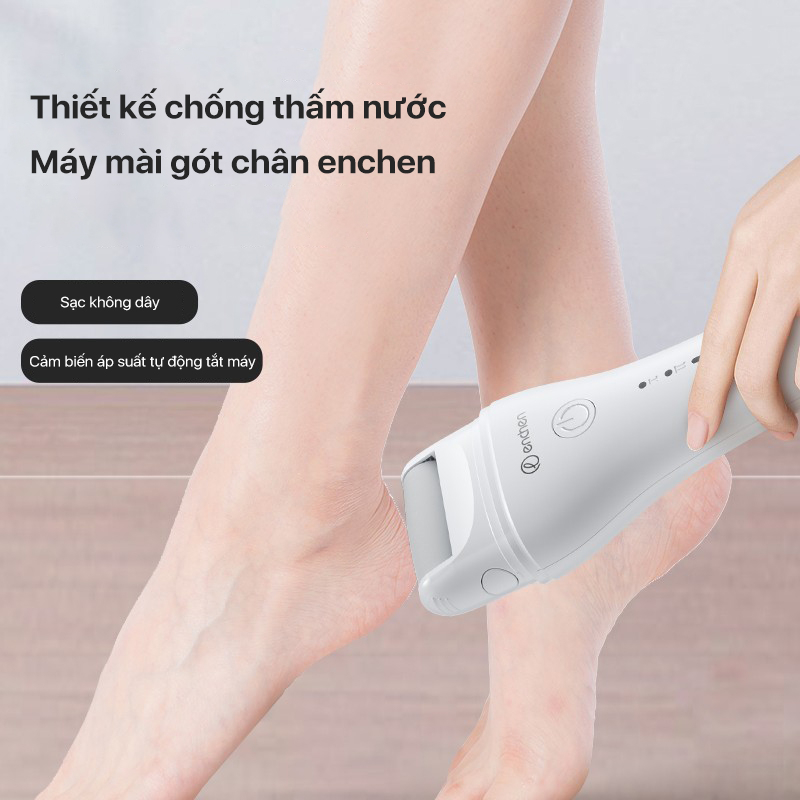 Máy tẩy vết chai chân Enchen Rock chà và làm mịn chăm sóc gót chân