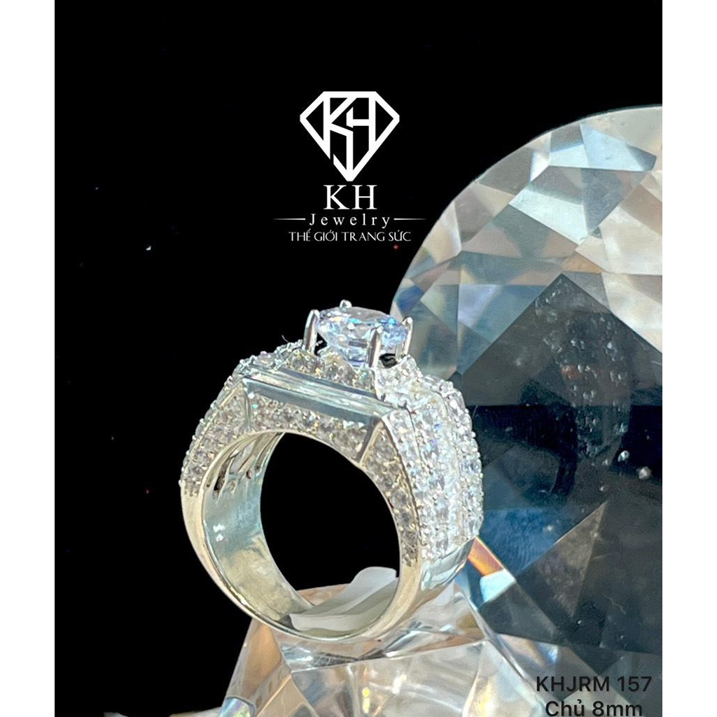 Nhẫn Nam X.i K.i.M KHJRM157 - 8.mm