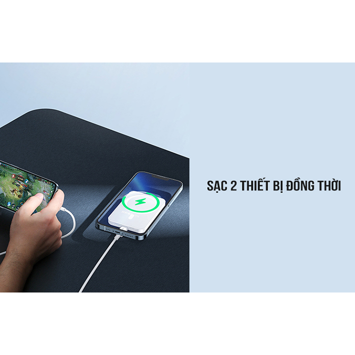 Pin sạc dự phòng sạc nhanh Remax RPP-65 10000mAh sạc không dây wireless 15W - hỗ trợ PD 20W