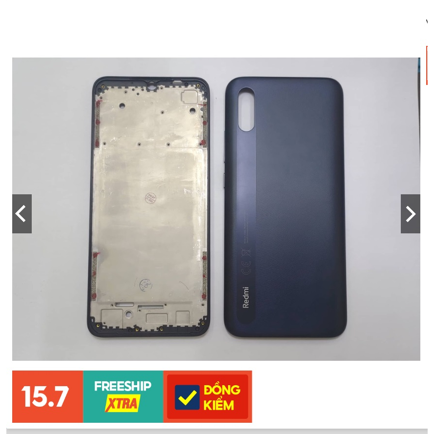 Vỏ bộ full Xiaomi Redmi 9A nhiều màu  zin new