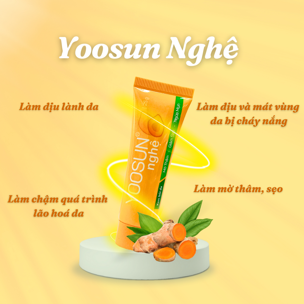 [CHÍNH HÃNG] Kem Yoosun Nghệ- Ngừa mụn, mờ thâm 20g.