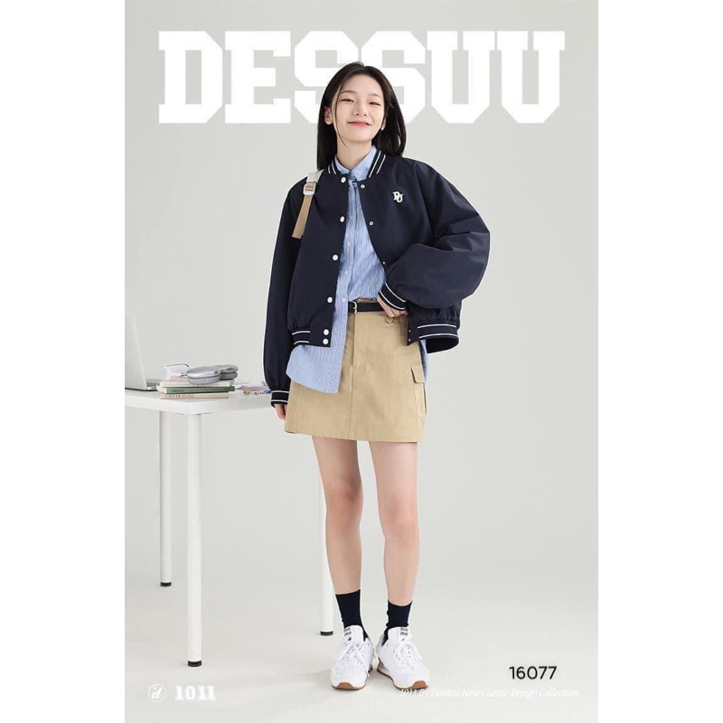 Áo khoác bomber DESSUU hàng Quảng Châu