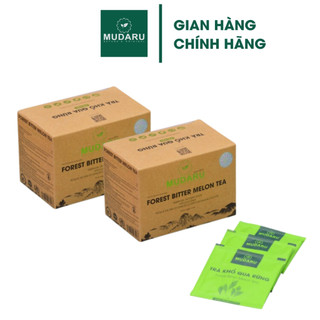 Trà khổ qua rừng mudaru combo 2 hộp 25 túi lọc