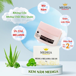 Kem nám mediga 15g chính hãng mờ thâm nám đồi mồi tan nhang thành phần thiên nhiên an toàn lành tính