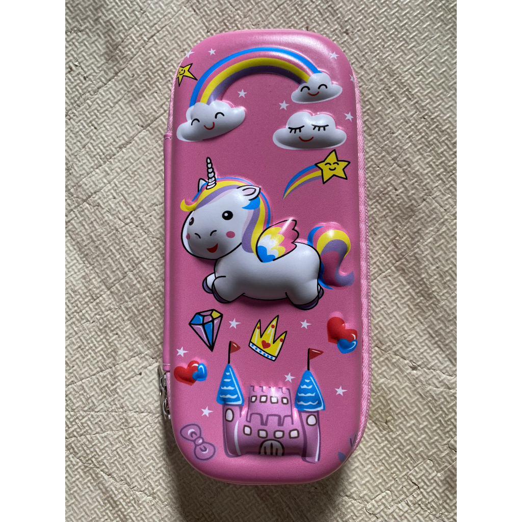 Hộp bút 3D nổi eva da PU siêu cute cho bé trai, bé gái chống nước, dễ lau chùi HỘP BÚT 3D DAPU