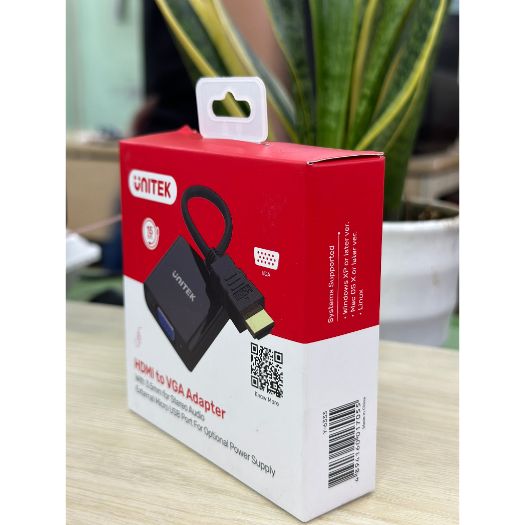 Cáp chuyển Hdmi sang Vga Unitek