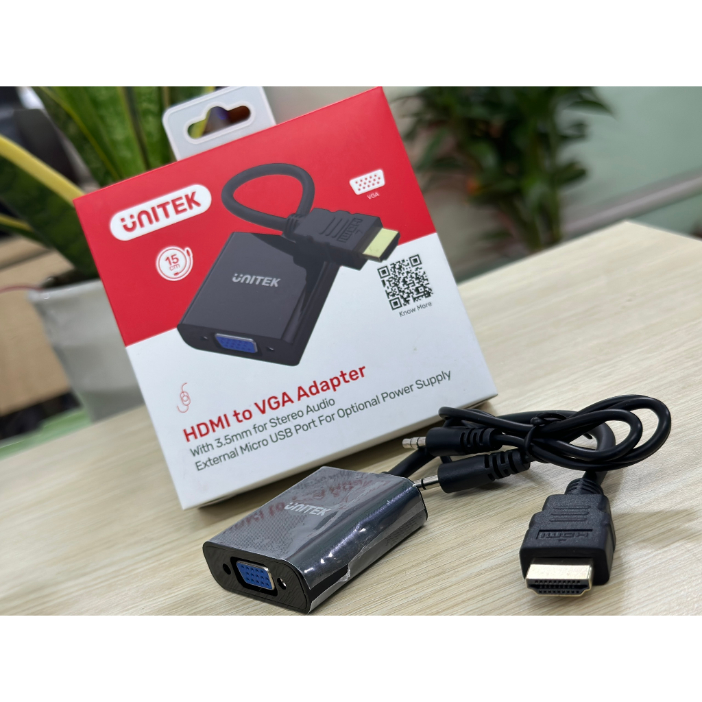 Cáp chuyển Hdmi sang Vga Unitek