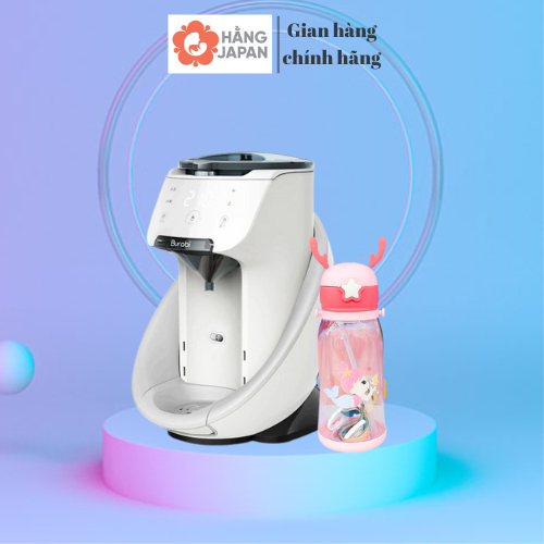 Máy pha sữa cho bé Burabi plus hỗ trợ kỹ thuật trọn đời bảo hành chính hãng 12 tháng, pha được mọi loại sữa