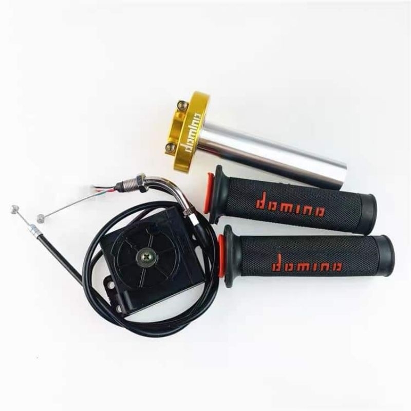 Cùm tăng tốc domino nhôm cnc cho xe điện,xe máy