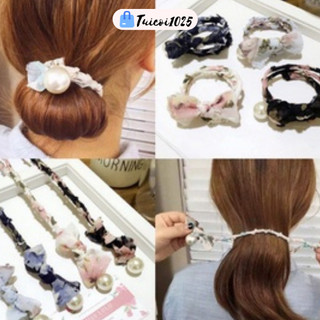 Búi tóc, kẹp tóc nơ cute phong cách HQ