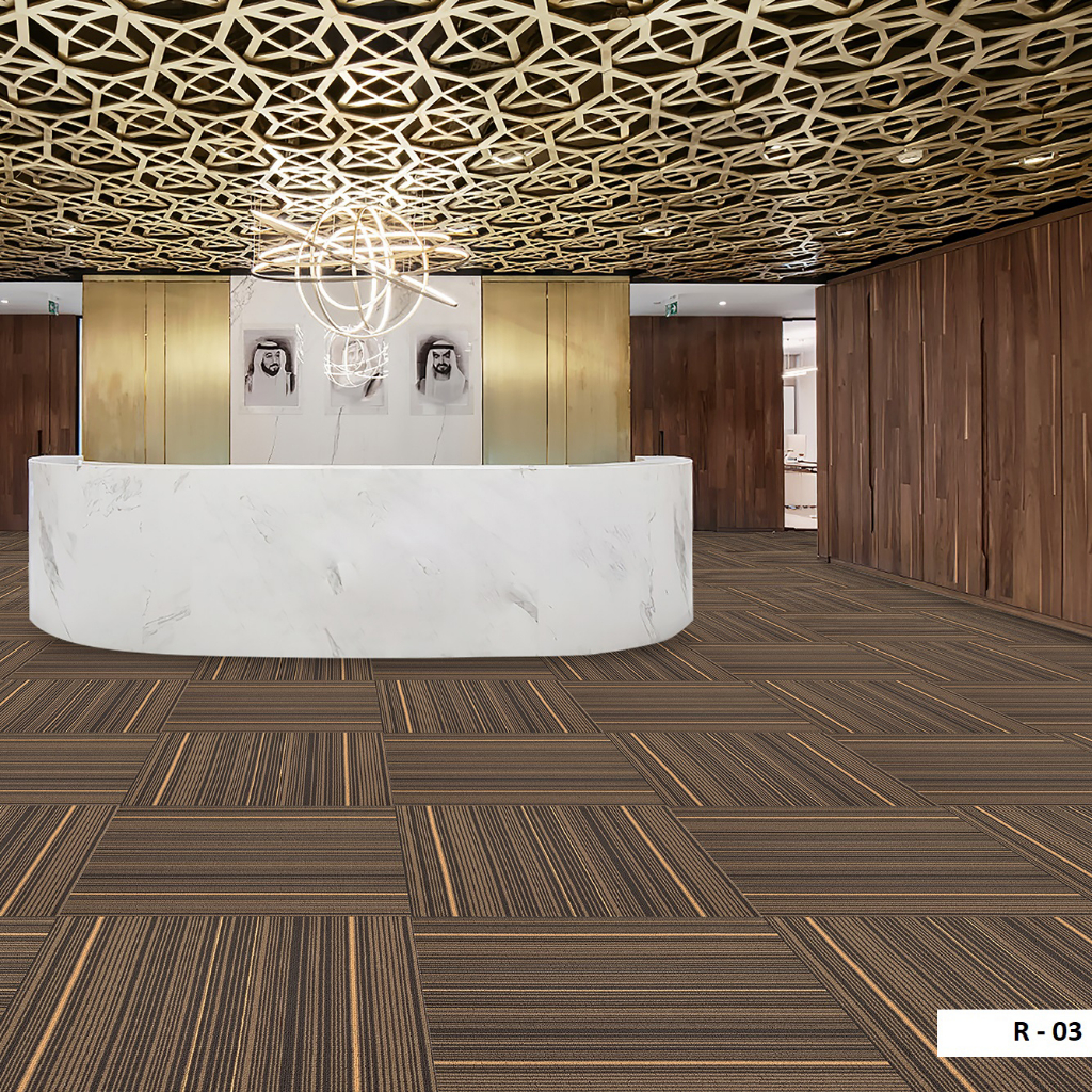 1 Thảm tấm 50x50 nỉ đế dẻo lót khách sạn phòng gym, quá rẻ