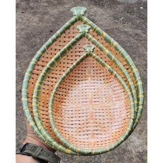 Dĩa tre bầu - nhựa Melamine