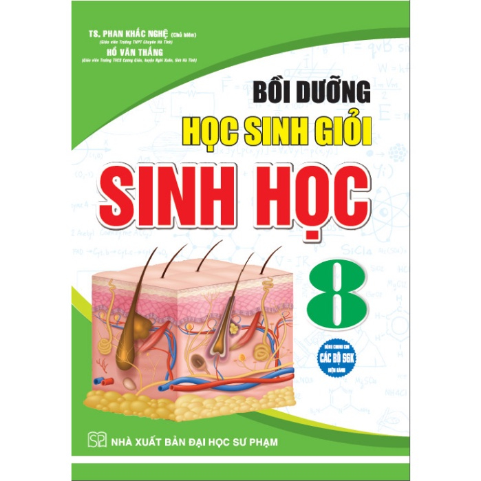 Sách - Bồi Dưỡng Học Sinh Giỏi Sinh Học 8 (Dùng Chung Cho Các Bộ SGK Hiện Hành) - HA