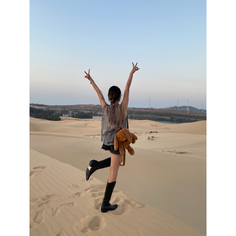 Balo gấu nâu ảnh thật 24kstudio