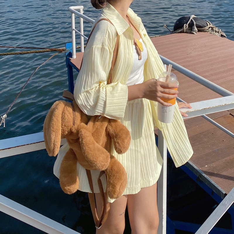 Balo gấu nâu ảnh thật 24kstudio