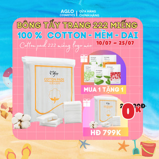 Bông tẩy trang 222 miếng, bông tẩy trang 222 miếng cotton pads