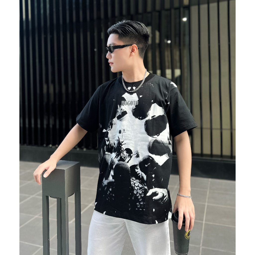 Áo thun Local Brand RAPPER HOGOTO unisex 100% cotton 260GSM - shop Hogotoclub - nam nữ from rộng oversize