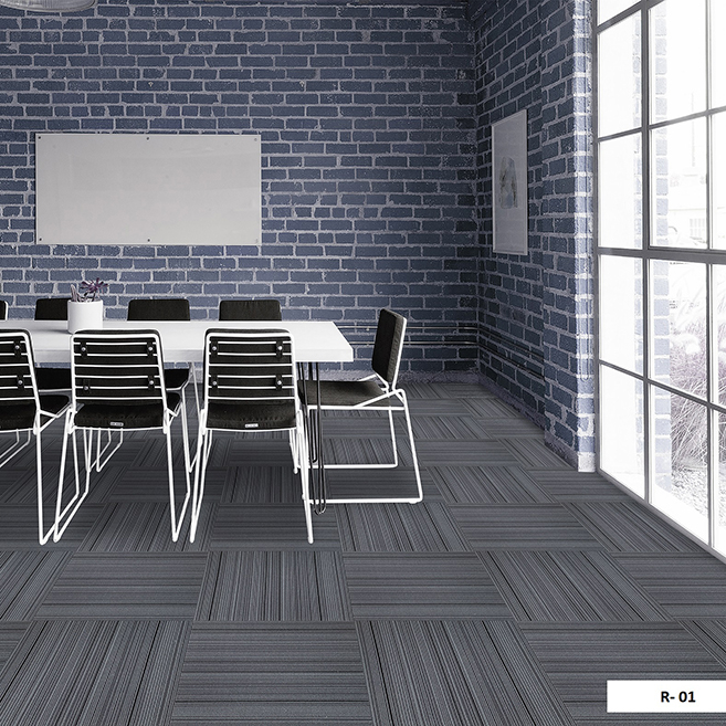 1 Thảm tấm 50x50 nỉ đế dẻo lót khách sạn phòng gym, quá rẻ