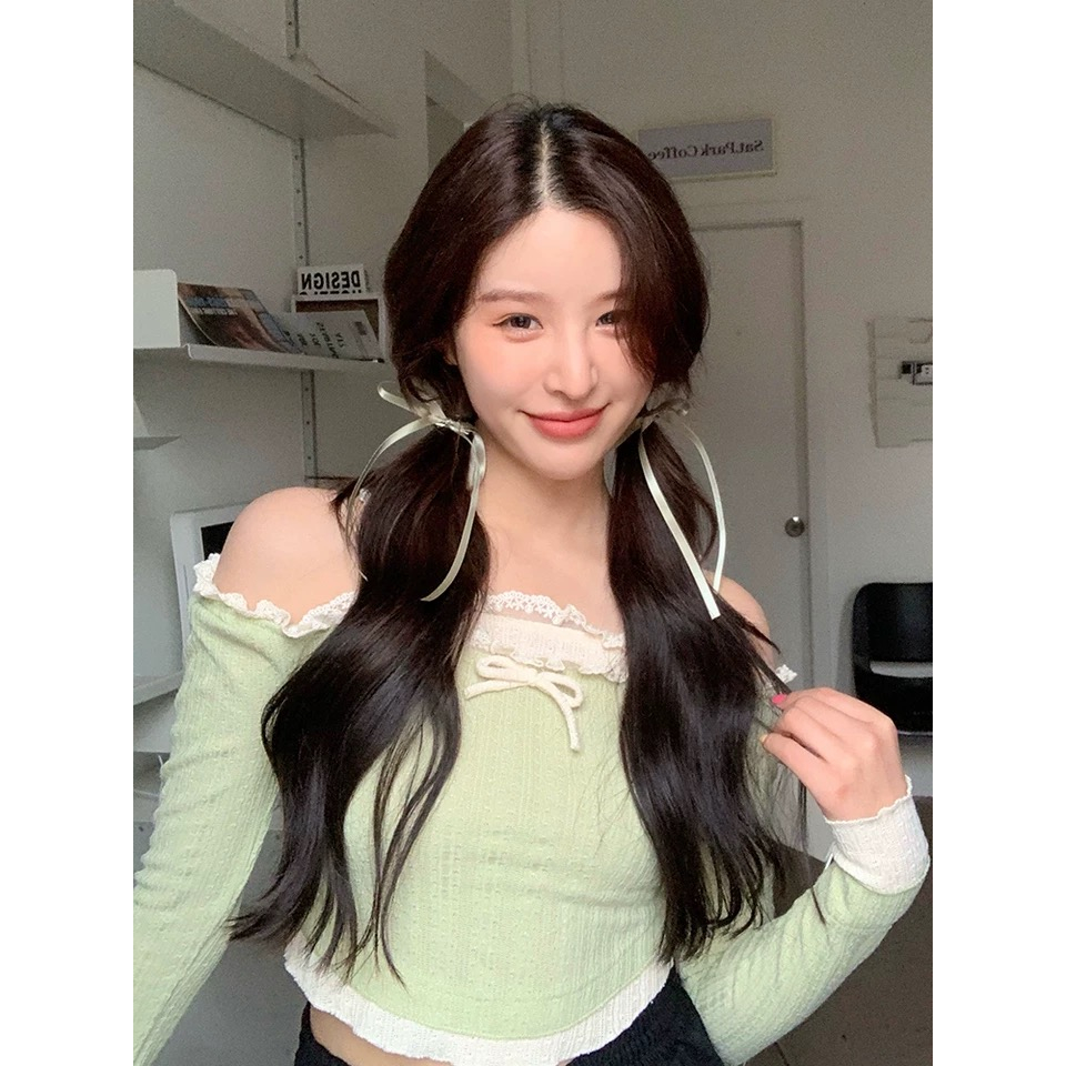 Kẹp tóc ruy băng 1 nơ phong cách Hàn PK45