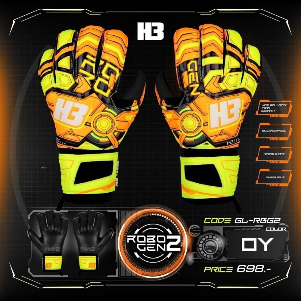Găng tay thủ môn H3 ROBO GEN 2