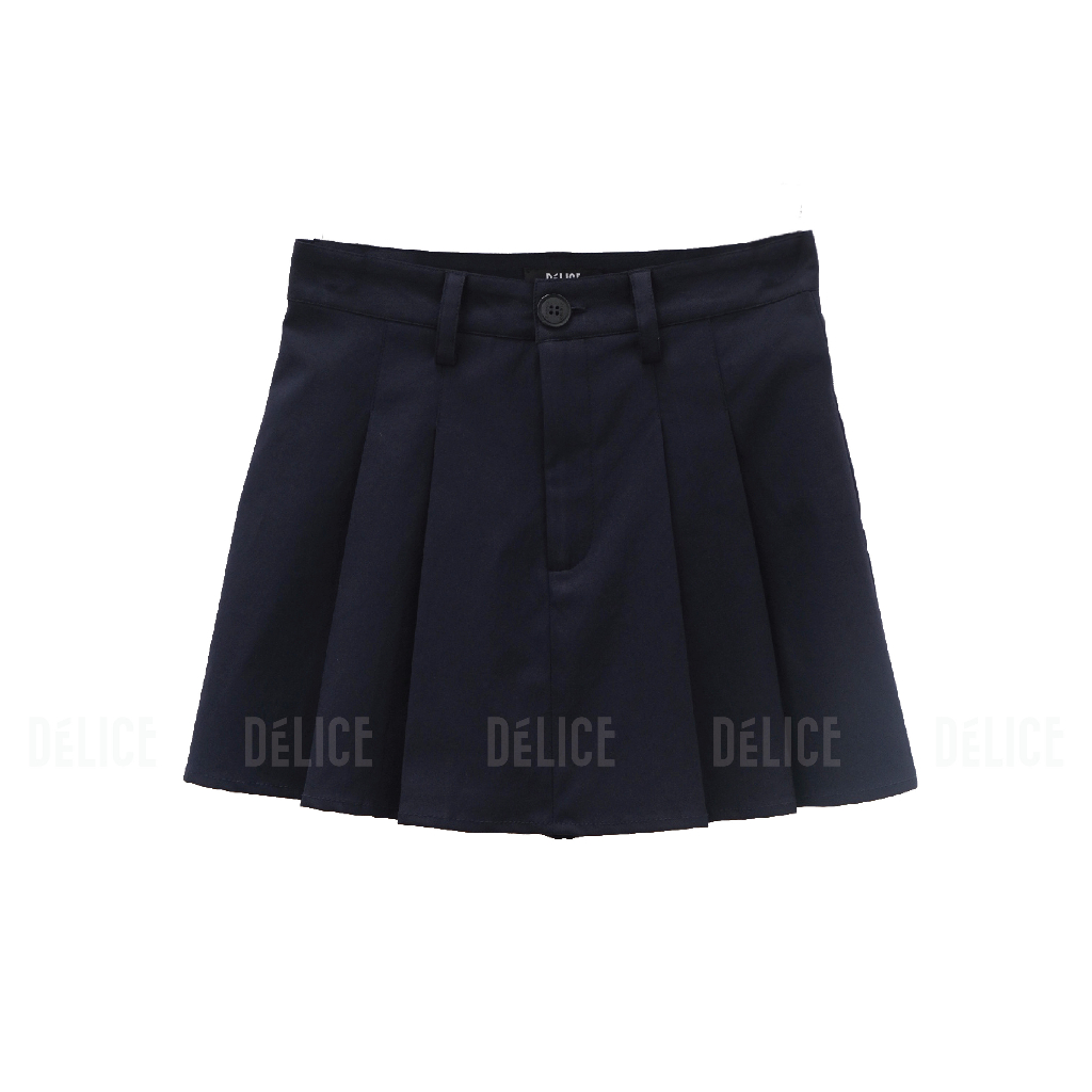 Chân Váy Mini Xếp Ly  Délice
