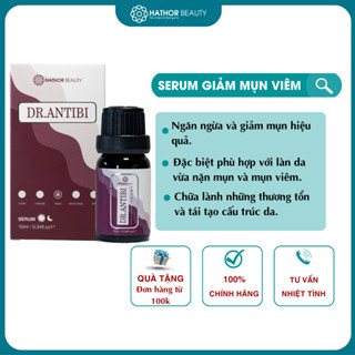 Tinh chất chấm mụn Hathor Beauty serum giảm mụn mờ thâm chính hãng Dr Antibi 10ml