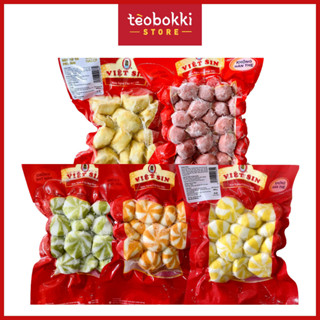 [SHIP CẦN THƠ] Viên thả lẩu, đậu hũ cá phô mai, xúc xích hồ lô Việt Sin 200g, 500g