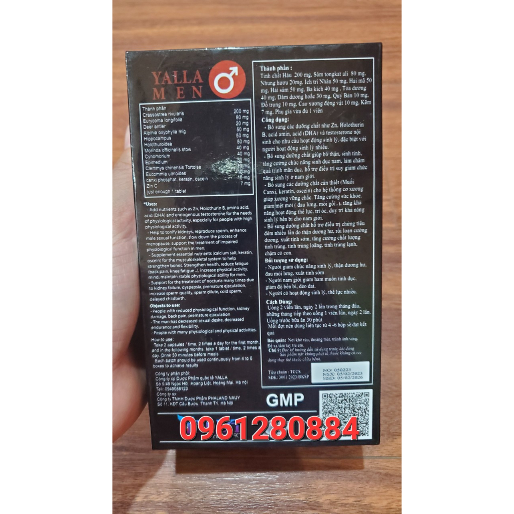 Viên Hàu Yalla men