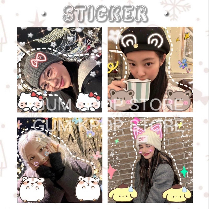 STICKER NIÊM PHONG BLACKPINK winter - GUM KPOP STORE