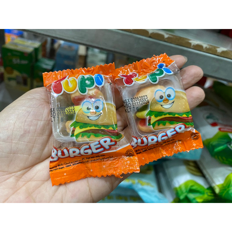 Kẹo dẻo burger Yupi ( sét 2 cái)