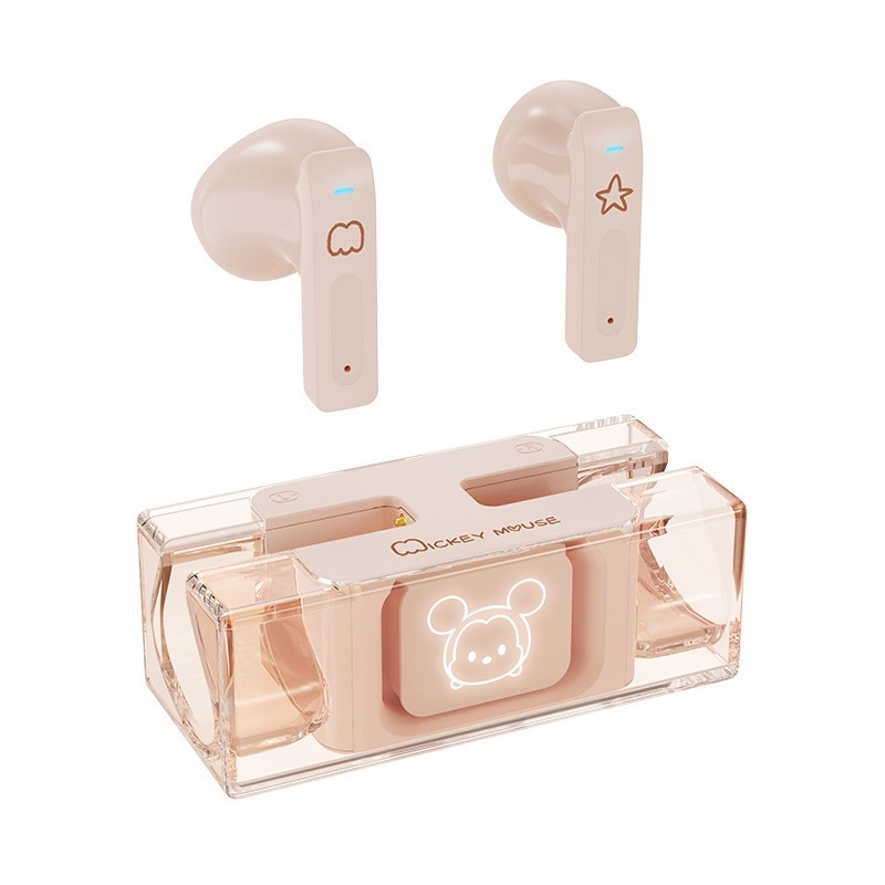Tai Nghe Bluetooth 5.3 Không Dây Có Mic Hai Chế Độ Cảm Ứng Disney DN03