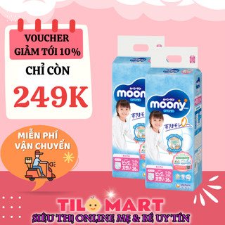 [MẪU MỚI] Bỉm quần/ Tã quần Moony XXL26 bé gái (XXL26 girl Moony)