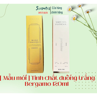 SERUM BERGAMO/ Tinh chất dưỡng trắng da Bergamo 24K Gold Brilliant Essence 110ml